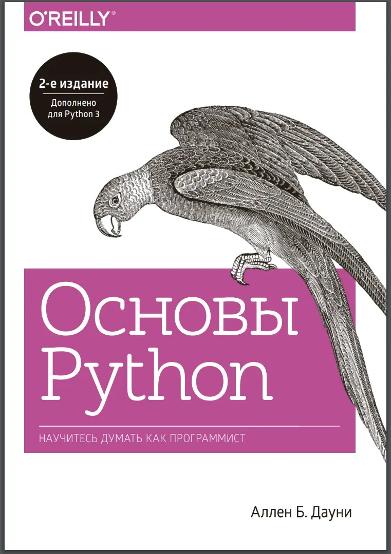 Основы Python. Научитесь мыслить как программист. 2 изд