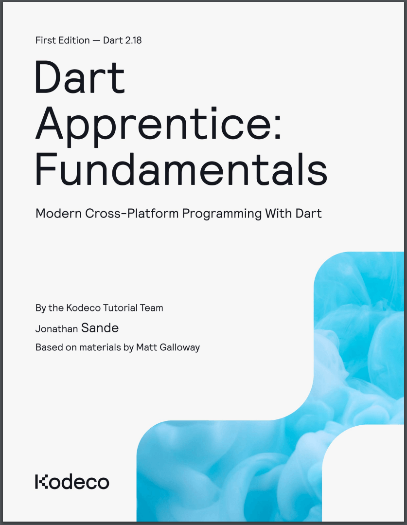 Dart Apprentice: Fundamentals. 1st Ed