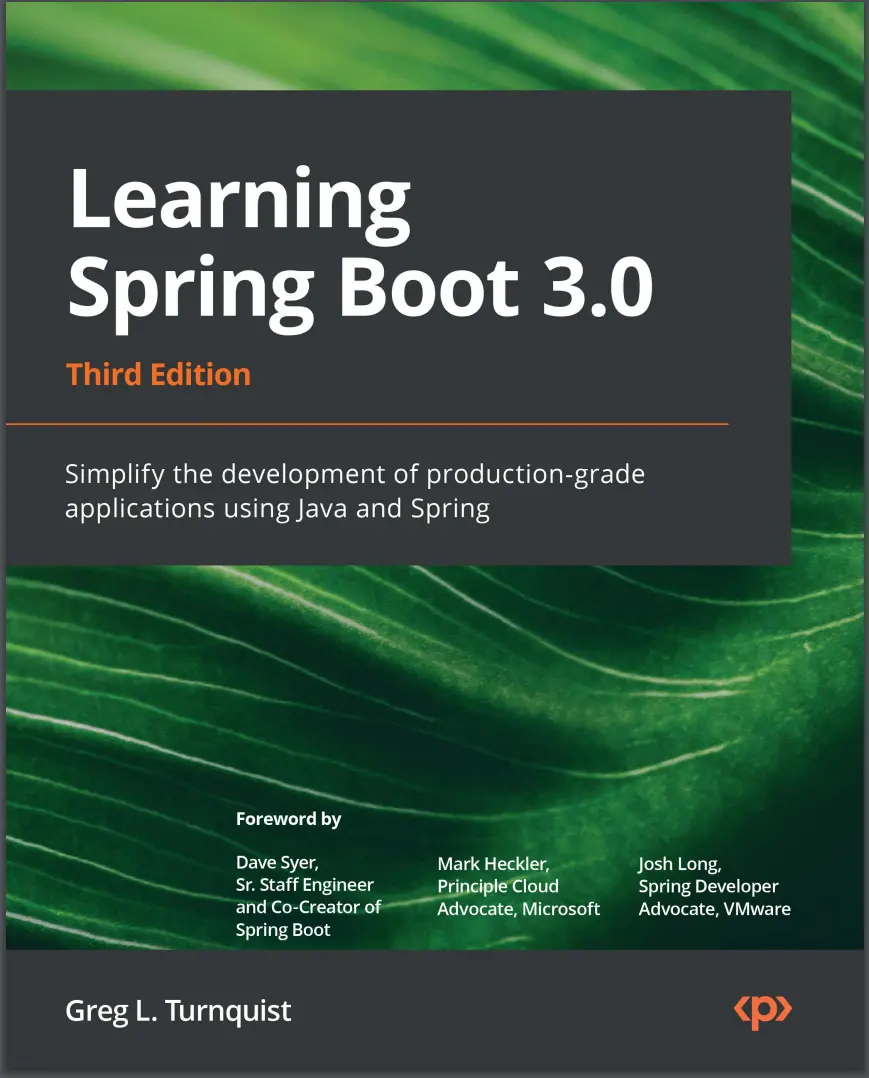 Learning Spring Boot 3.0. 3 Ed