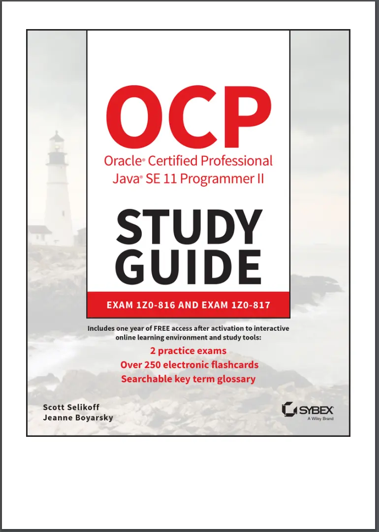 OCP Oracle Certified Professional Java SE 11 Programmer. 2 Ed