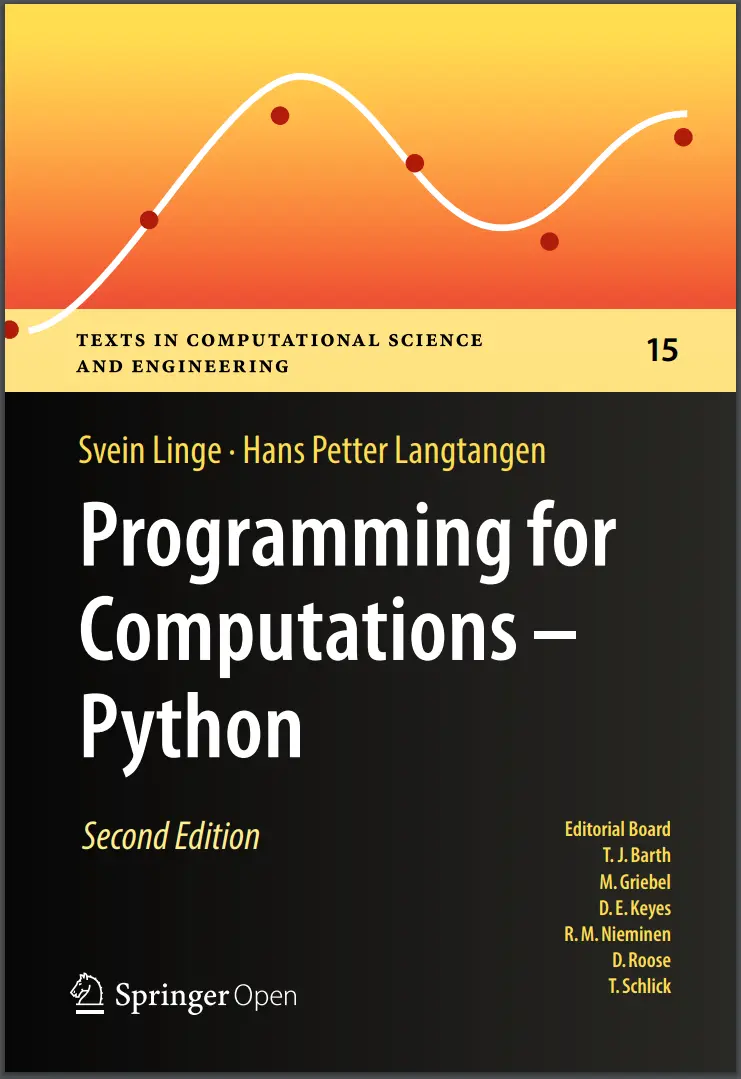 Programming For Computations - Python. 2nd ed