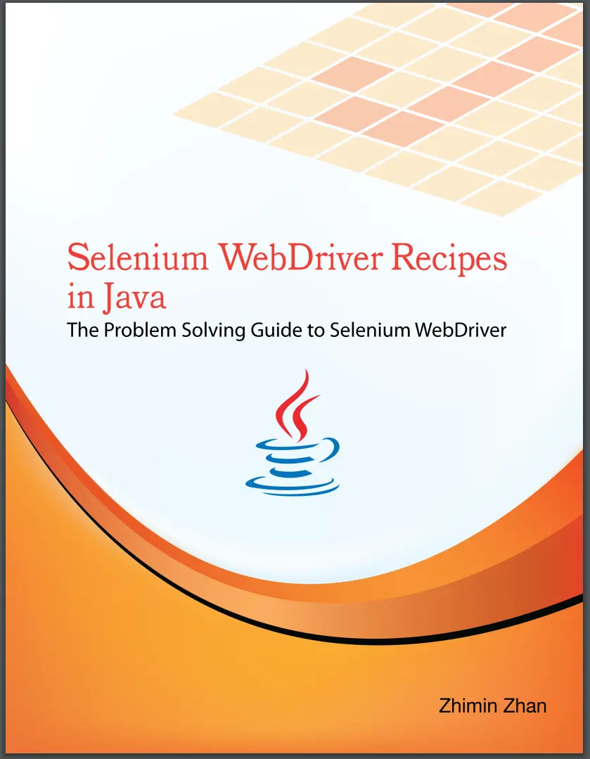 Selenium WebDriver Recipes in Java